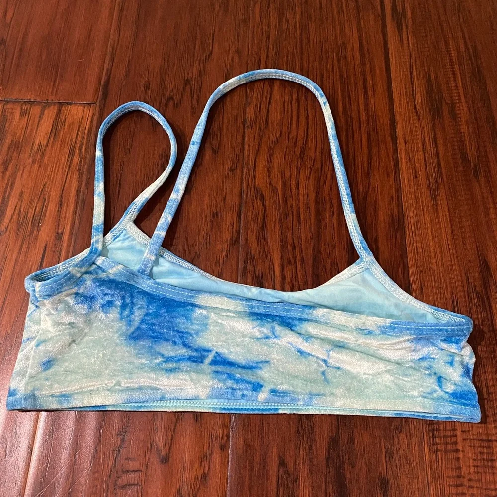 Frankie’s Bikini Blue Velvet Tye Dye XS/M